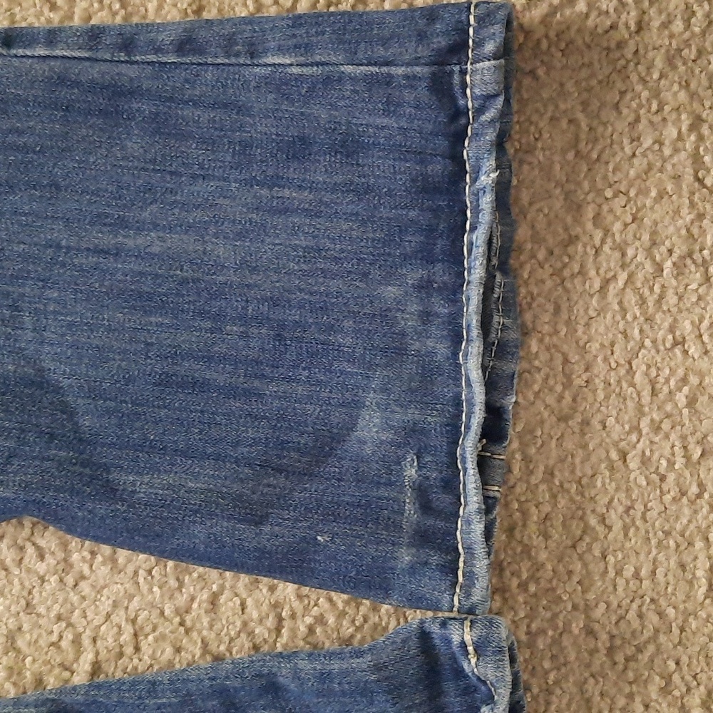 Sz 3 Almost Famous Light Blue Flare Jeans - Picture 7 of 13